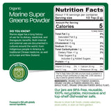 Organic Marine Super Greens Powder