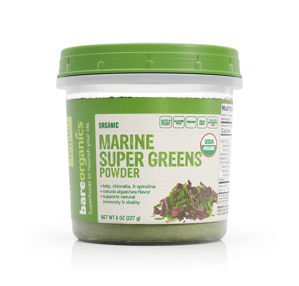 Organic Marine Super Greens Powder