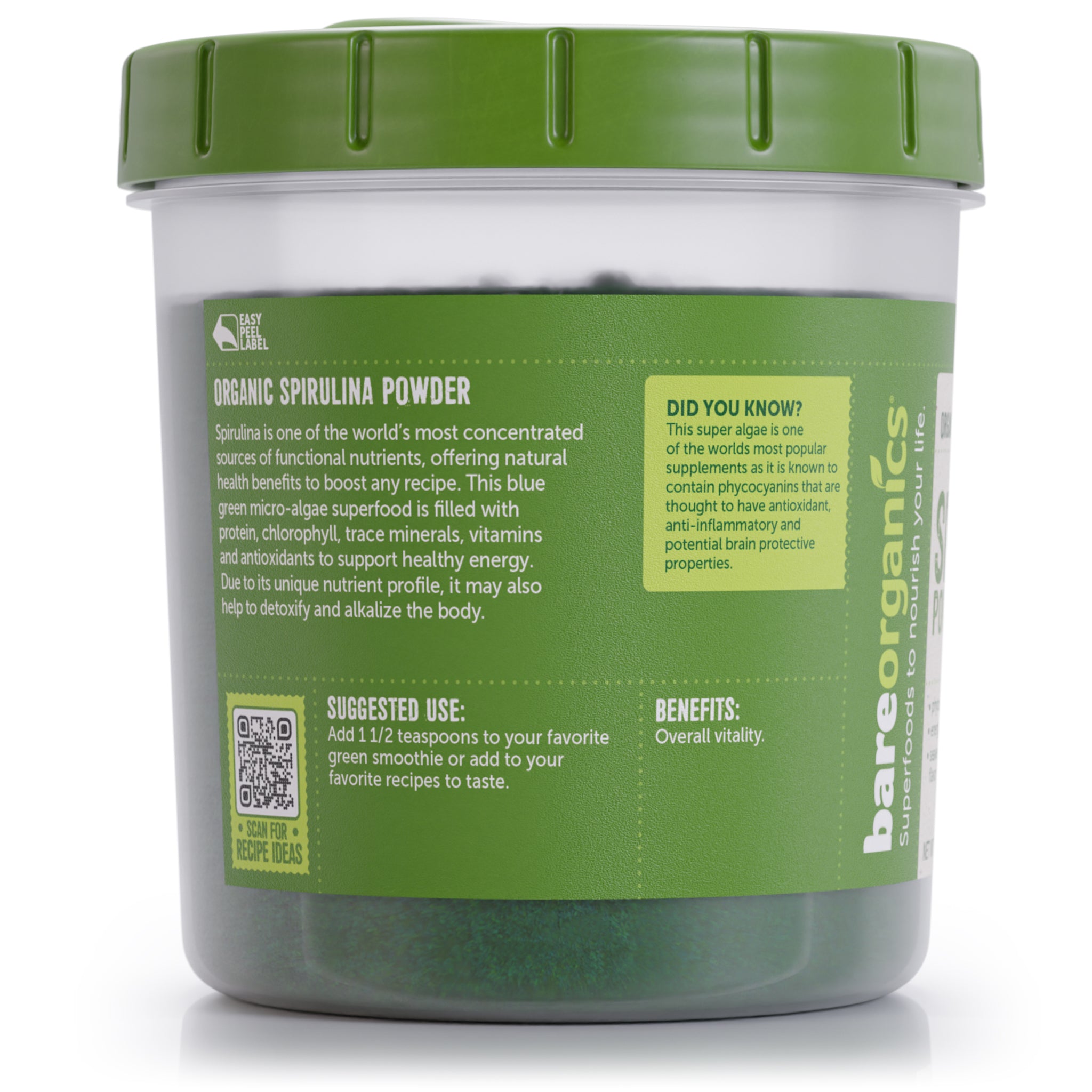 Organic Spirulina Powder