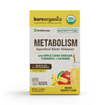 Organic Metabolism Superfood Drink Mix & Smoothie Booster (12 Stick Pack)