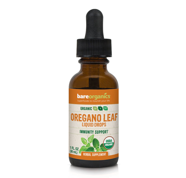 Organic Oregano Leaf Liquid Drops