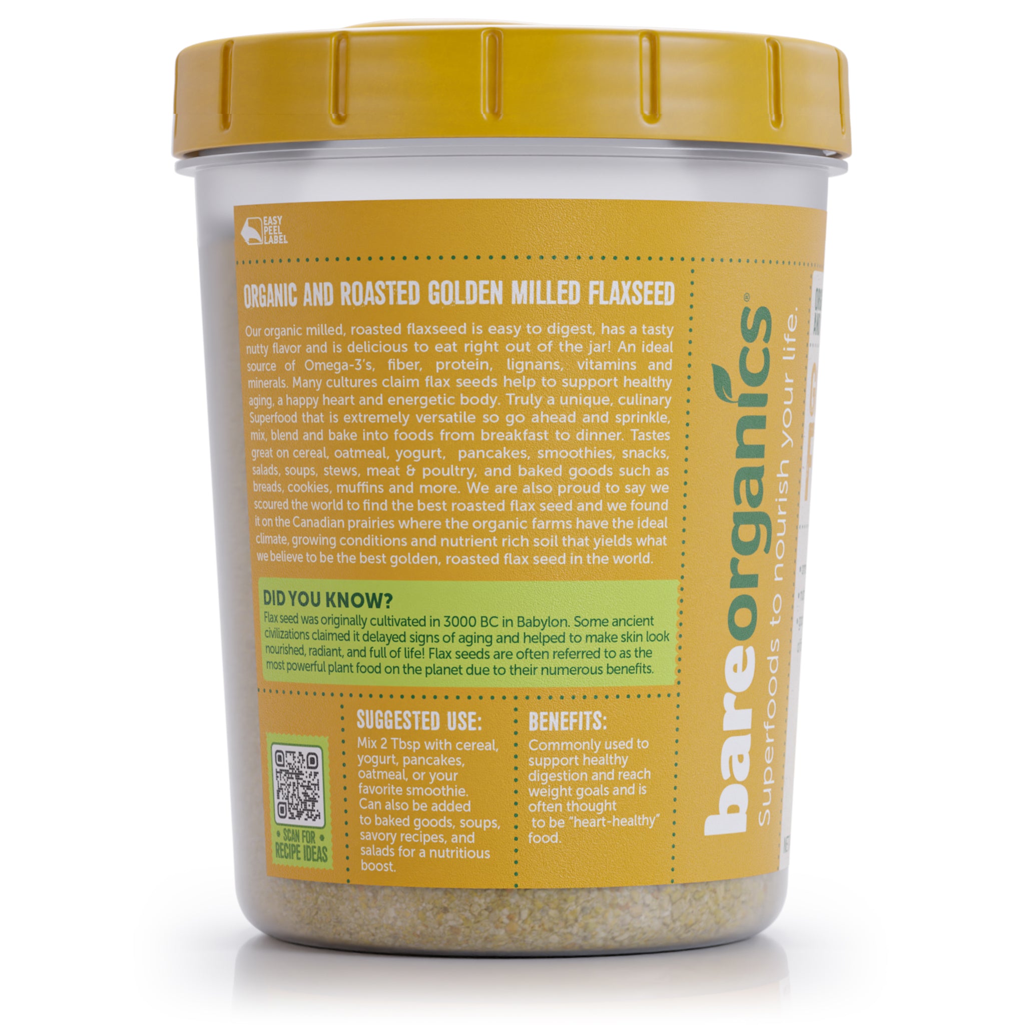 Golden Milled Flaxseed