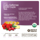 Organic Daily Defense Tea with Superfoods Bundle
