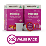 Organic Radiant Tea with Superfoods Bundle