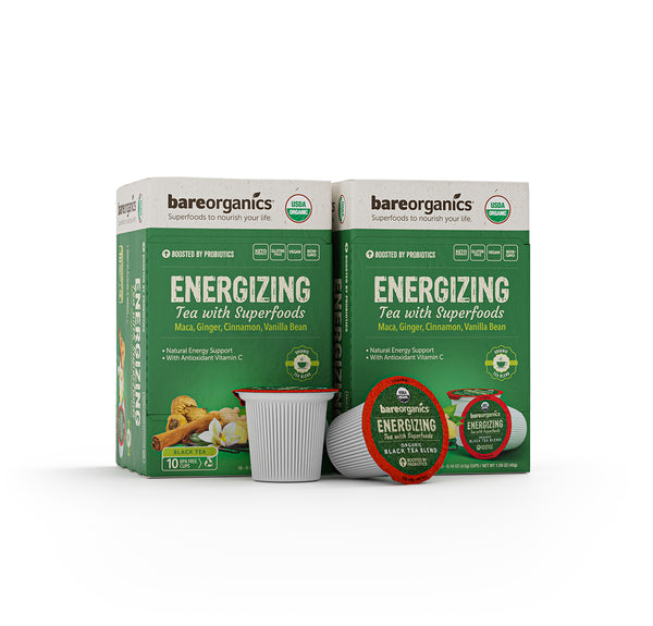 Organic Energizing Tea With Superfoods Bundle