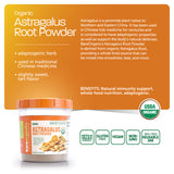 Organic Astragalus Root Powder Bundle