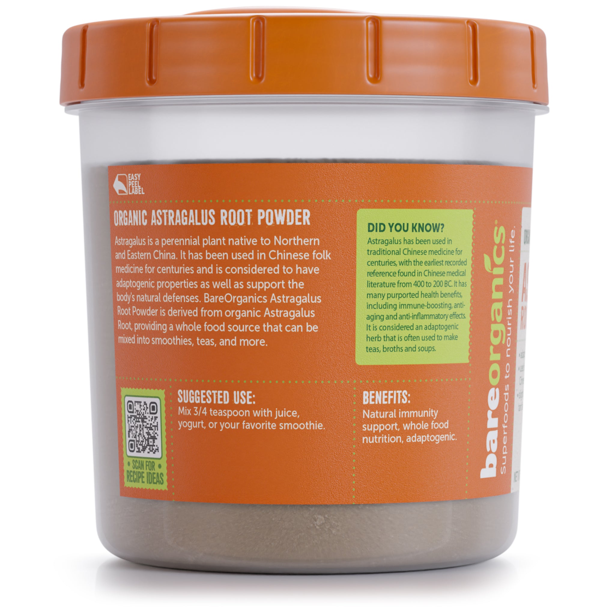Organic Astragalus Root Powder