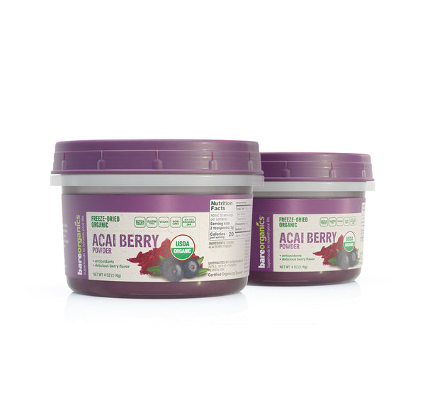 Earthborn Elements Acai Berry Powder Gluten-Free Resealable BPA-Free Bucket  5 Pound (Pack of 1)