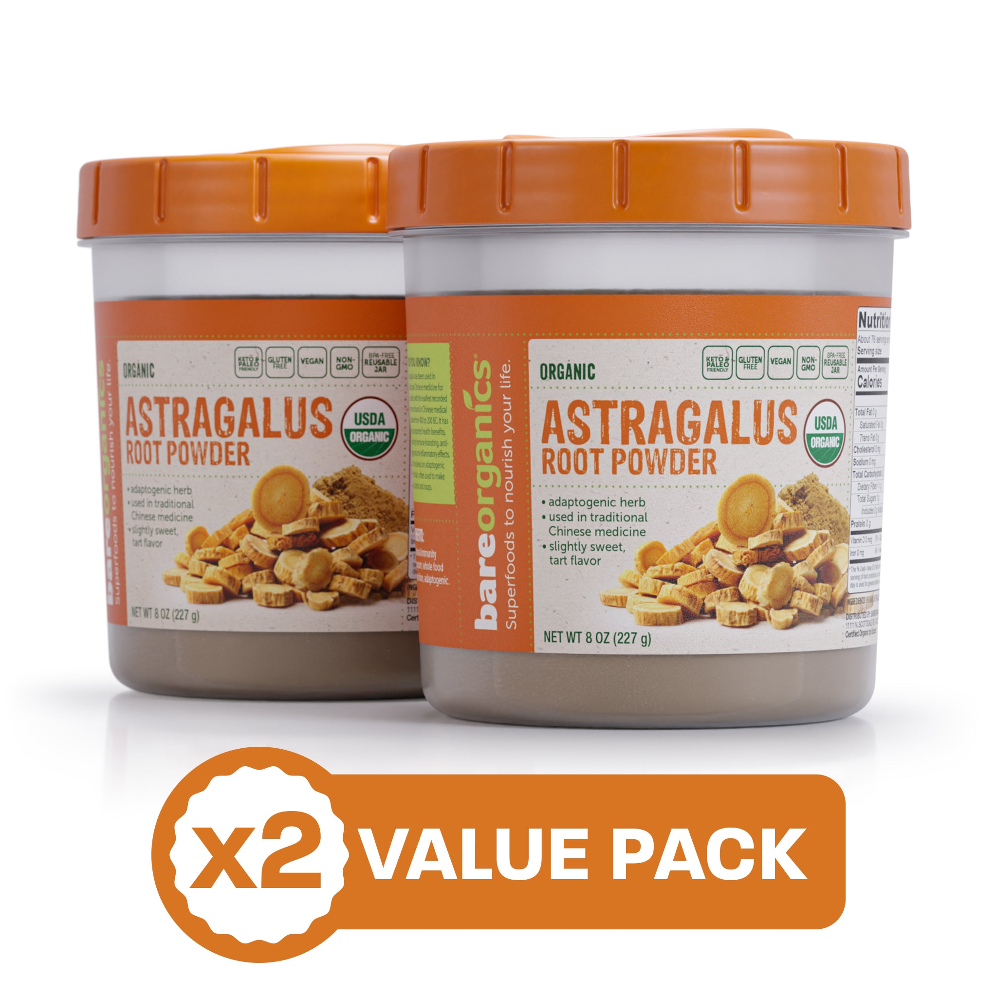 Organic Astragalus Root Powder Bundle