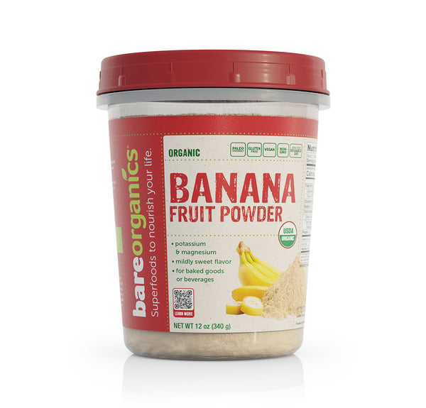 BareOrganics Organic Banana Fruit Powder