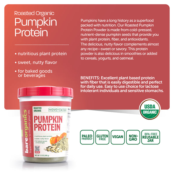 Organic Pumpkin Protein Powder Bundle