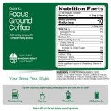 Organic Focus Coffee With Superfoods
