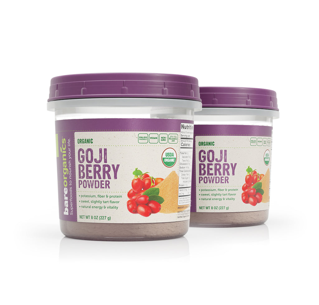 Berry Powder Man Organic Goji Berry Powder Bundle – BareOrganics.com