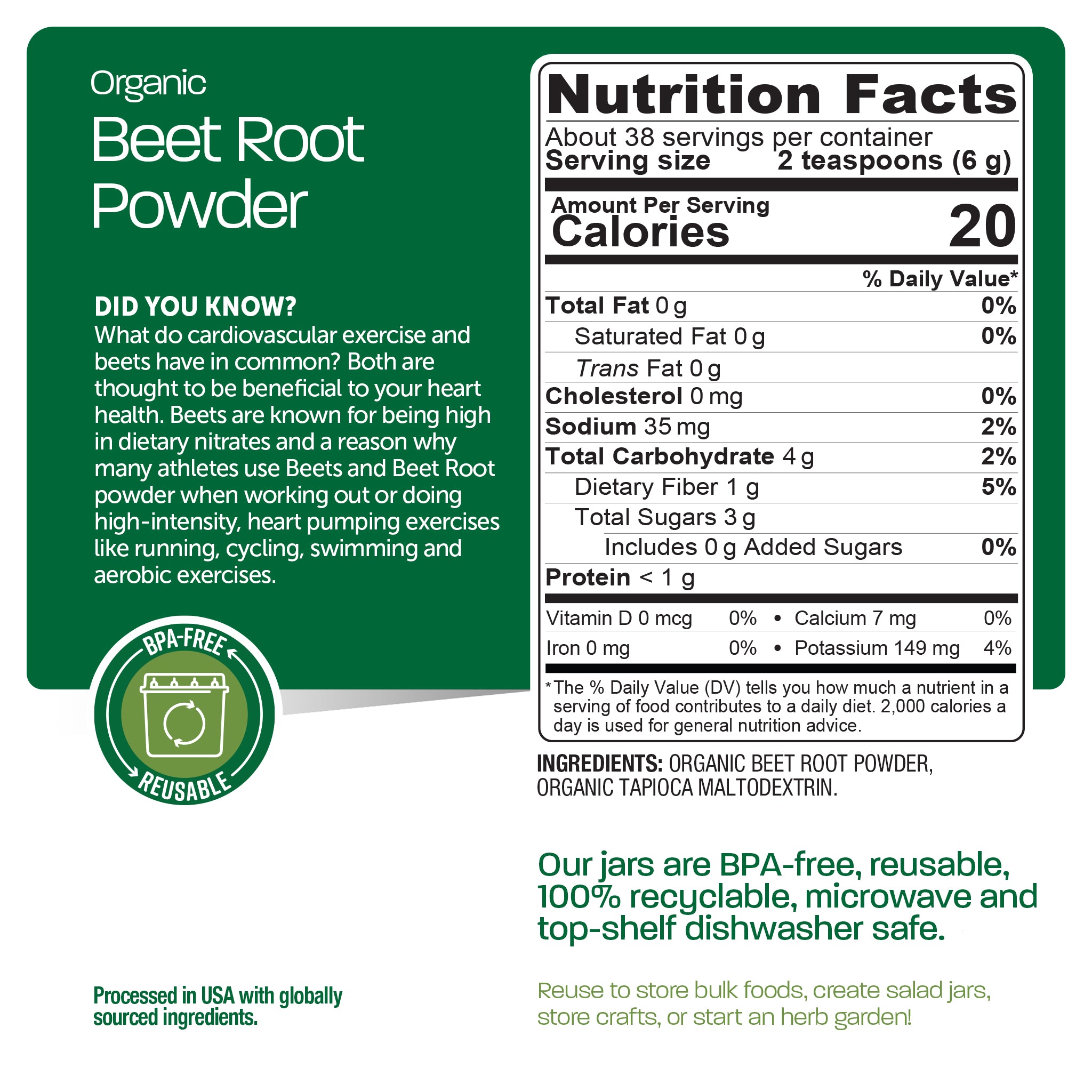 Organic Beet Root Powder Bundle