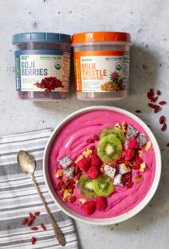 Goji Berries and Milk Thisle