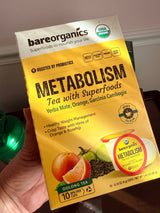 Organic Metabolism Tea with Superfoods (10ct Single Serve Cups)